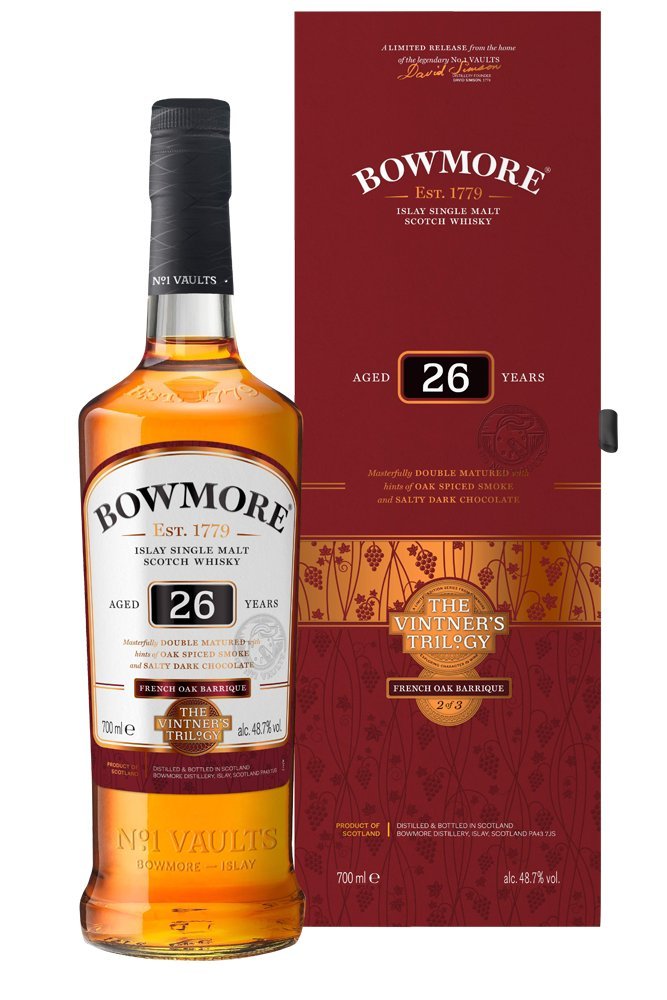 Whisky Bowmore 26 años Edicion limitada