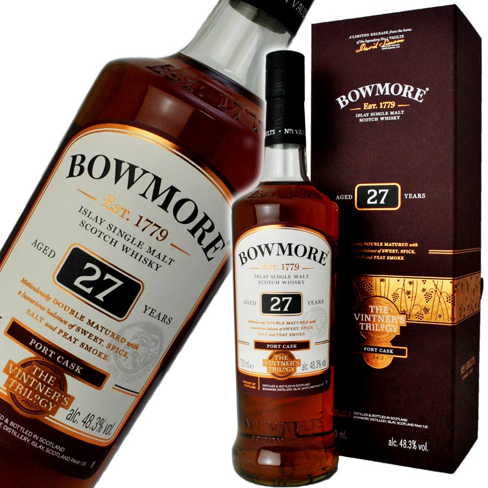 Bowmore 27 años edicion limitada whisky escoces Bowmore
